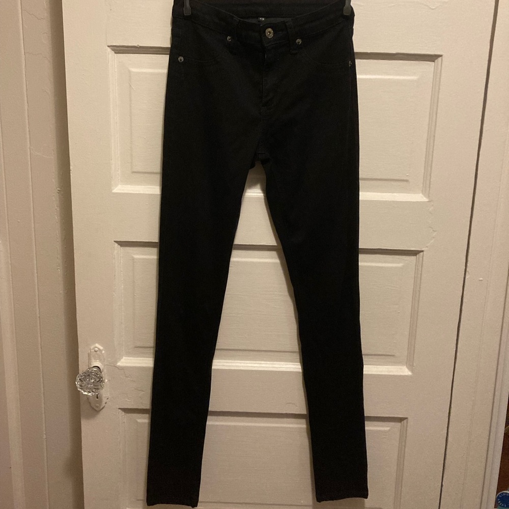 Carmar stretchy highwaisted black skinny jean s 25